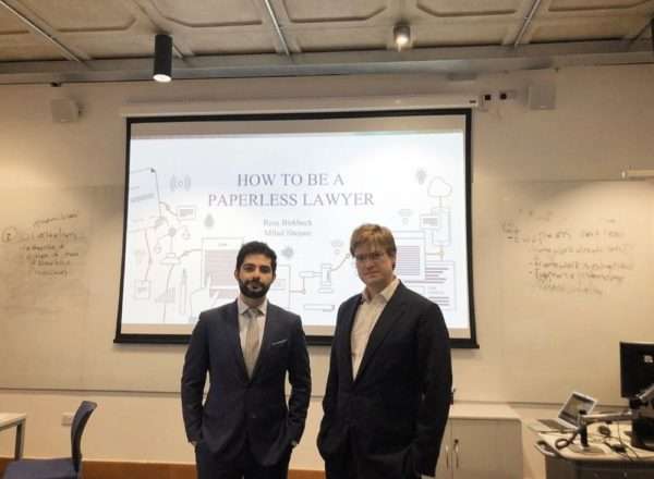 Paperless Lawyer at SOAS