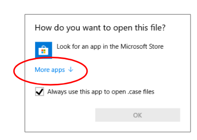 More apps screenshot