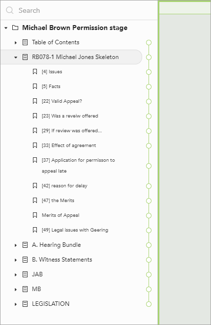 A screen shot of the michael brown petition stage.