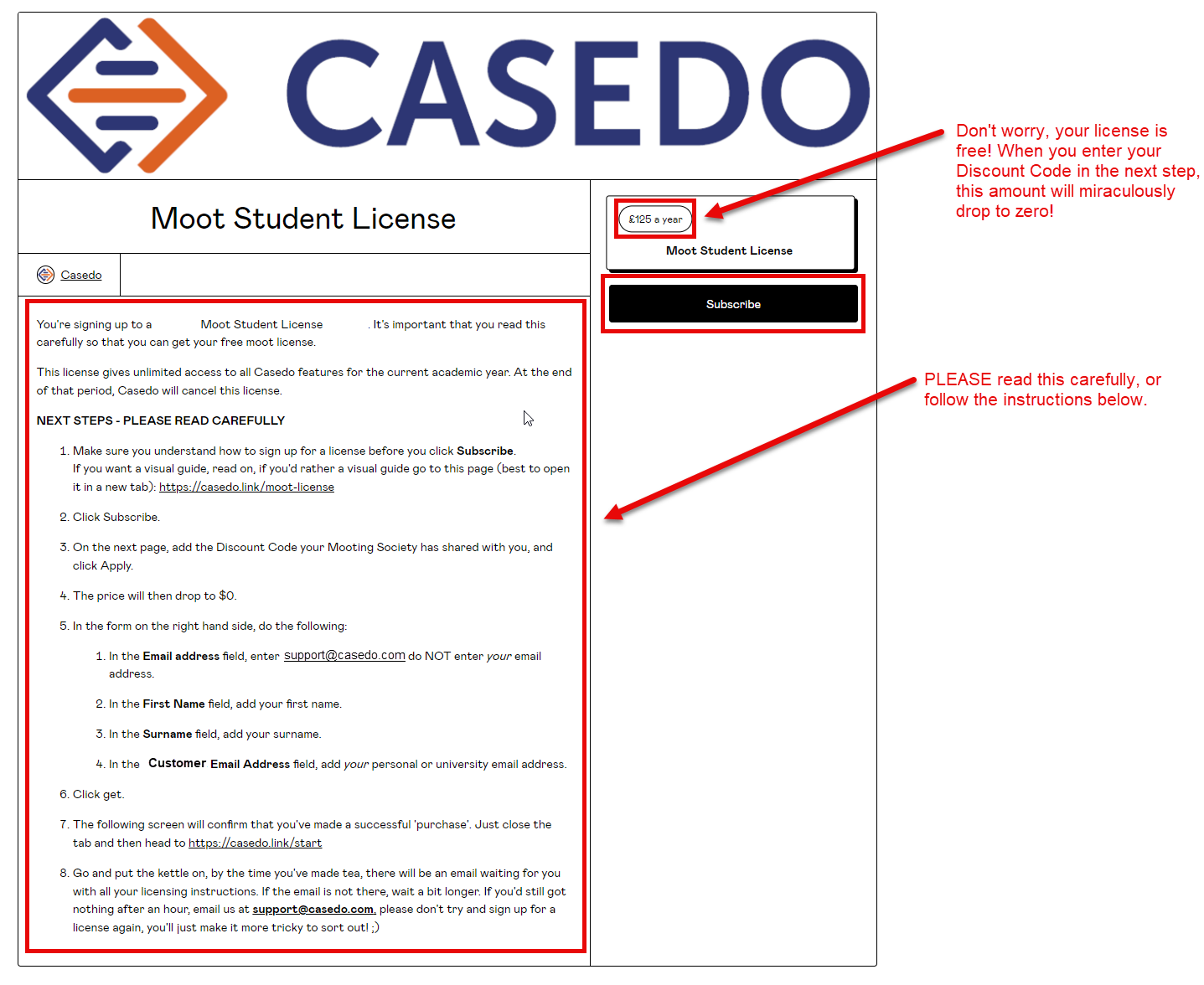 A screenshot of the casedo student loan application showing failure to import notifications.